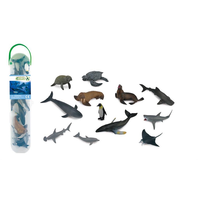 CollectA Box of Mini Sea Animals (Set 1) - COL-A1107 - CollectA - Figures and accessories - Le Nuage de Charlotte