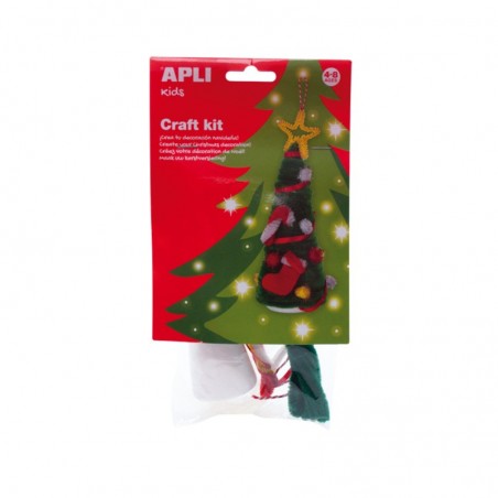 Christmas Craft Kit - Sapin de Noël - APL-13937 - APLI - Bricolages - Le Nuage de Charlotte