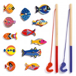 Fishing graphic - DJE-DJ01658 - Djeco - Jeu de pêche - Le Nuage de Charlotte