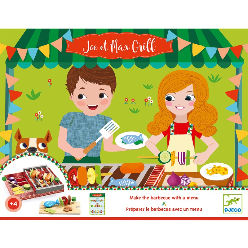 Joe & Max Grill - DJE-DJ06543 - DJECO - Cuisines et magasins - Le Nuage de Charlotte