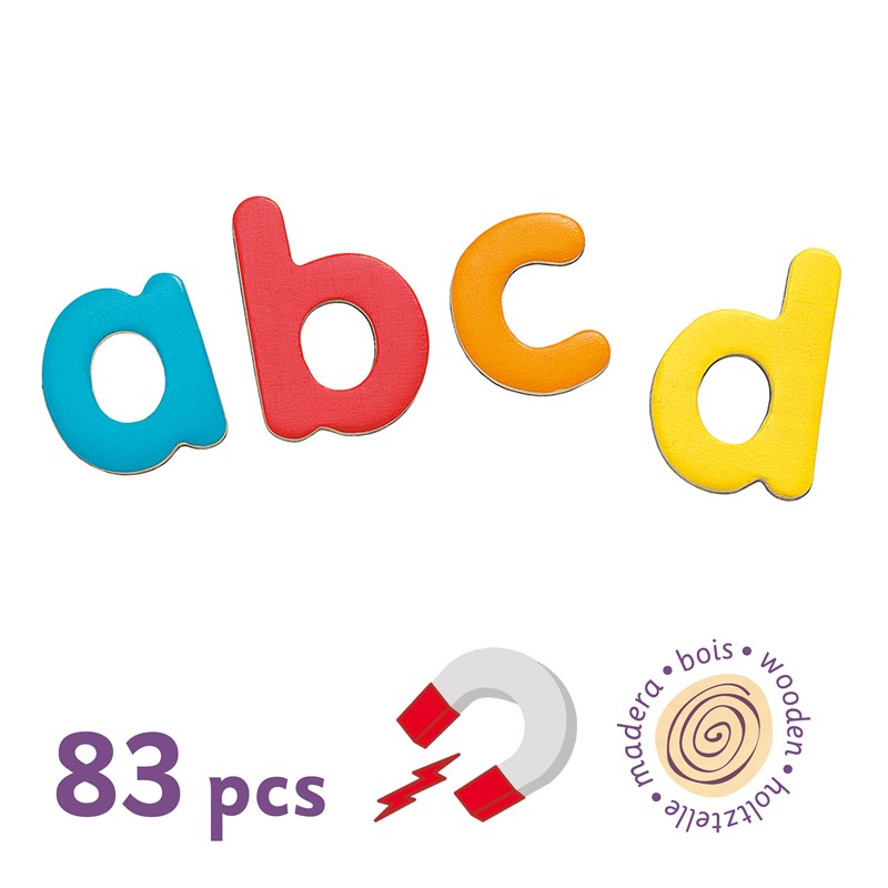 83 script letters - DJE-DJ03102 - DJECO - Magnets - Le Nuage de Charlotte