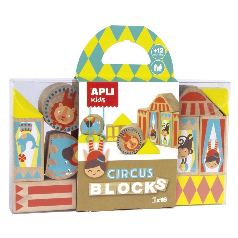 Circus Blocks - APL-15268 - APLI - Wooden blocks and boards - Le Nuage de Charlotte