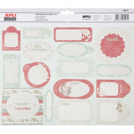 Scrapbooking - Formes prédécoupées - APL-13917 - APLI - Stickers et gommettes - Le Nuage de Charlotte