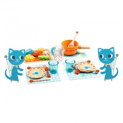 A table les chats ! - DJE-DJ06547 - DJECO - Cuisines et magasins - Le Nuage de Charlotte