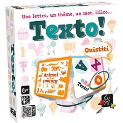 Texto! - GIG-JFTE - Gigamic - Board Games - Le Nuage de Charlotte