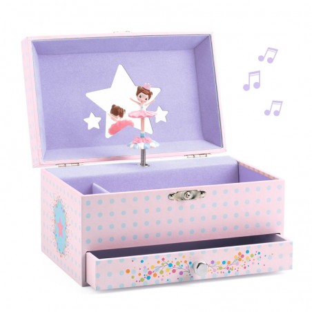 The ballerina's tune - DJE-DJ06597 - Djeco - Jewelry and music box - Le Nuage de Charlotte