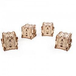 Tour à Dés Modulable – Puzzle Mécanique - UGE-70069 - UGears - Puzzles 3D - Le Nuage de Charlotte