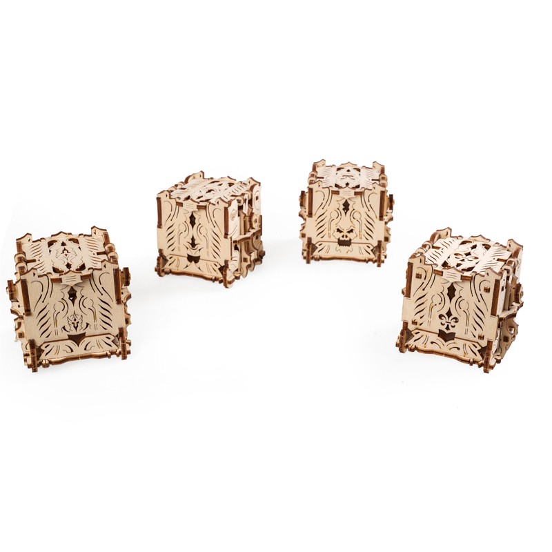 Dice Tower - Mechanical Puzzle - UGE-70069 - UGears - 3D Puzzles - Le Nuage de Charlotte