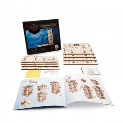 Tour à Dés Modulable – Puzzle Mécanique - UGE-70069 - UGears - Puzzles 3D - Le Nuage de Charlotte