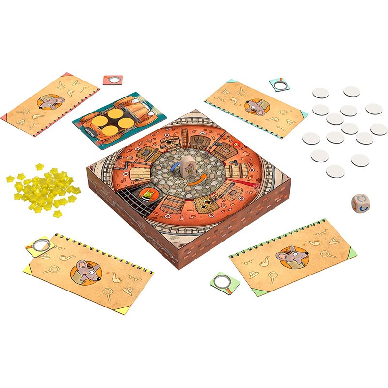 Inspector Mouse: The Great Escape - HAB-306114 - Haba - Board Games - Le Nuage de Charlotte