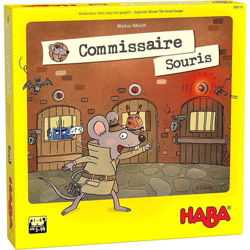 Inspector Mouse: The Great Escape - HAB-306114 - Haba - Board Games - Le Nuage de Charlotte