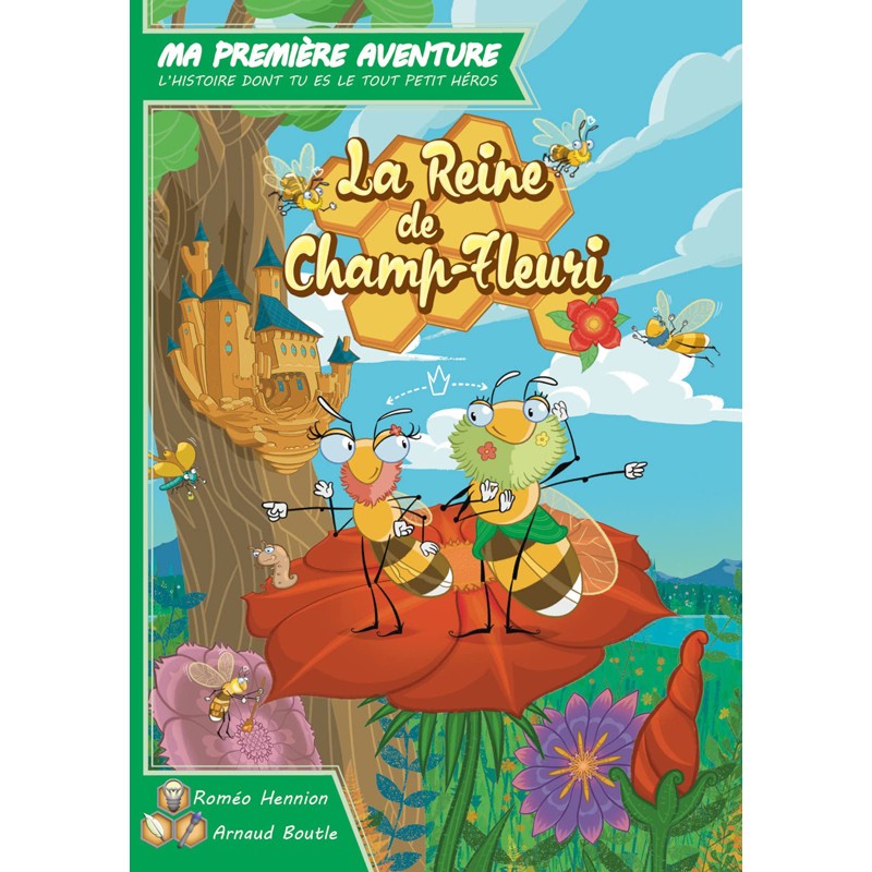 Ma Première Aventure - La Reine de Champ-Fleuri - GAM-GAM020RE - GameFlow - Livres d'Activités - Le Nuage de Charlotte