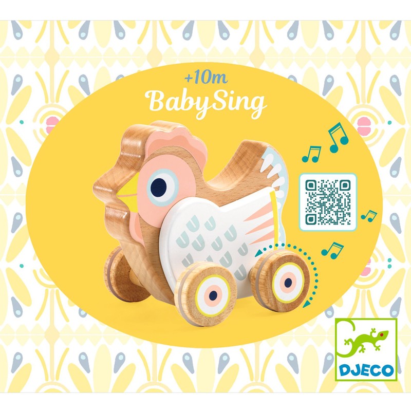 BabySing - DJE-DJ06130 - DJECO - Push along - Le Nuage de Charlotte