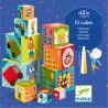 10 cubes Véhicules - DJE-DJ08508 - DJECO - Jouets d'activité - Le Nuage de Charlotte