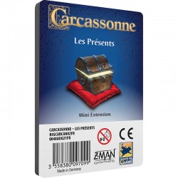 Carcassonne - Mini Ext. Les Présents - ZMA-70418 - Z-Man - Board Games - Le Nuage de Charlotte