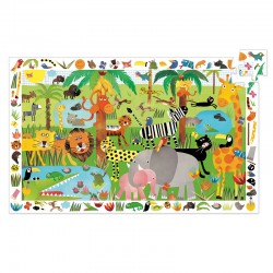 Jungle - DJE-DJ07590 - Djeco - Puzzles - Le Nuage de Charlotte