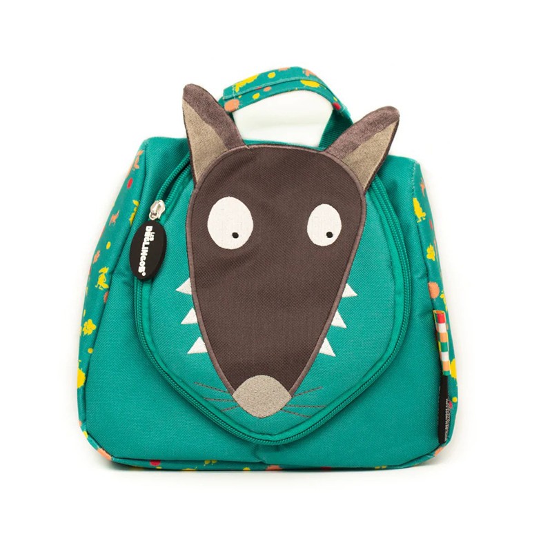 WOLF children's toiletry bag - DEG-31332 - Les Déglingos - Backpacks - Le Nuage de Charlotte