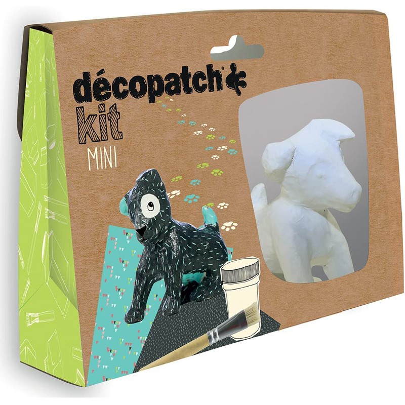 Dog mini-kit - DPH-KIT017o - Decopatch - Creative boxes - Le Nuage de Charlotte