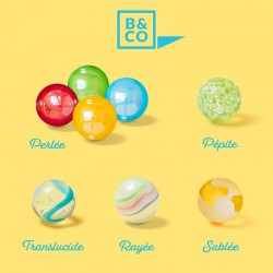 Marbles Box - Beau Rivage - Box - B&C-BOX-20 - Billes & Co. - Marble Games - Le Nuage de Charlotte