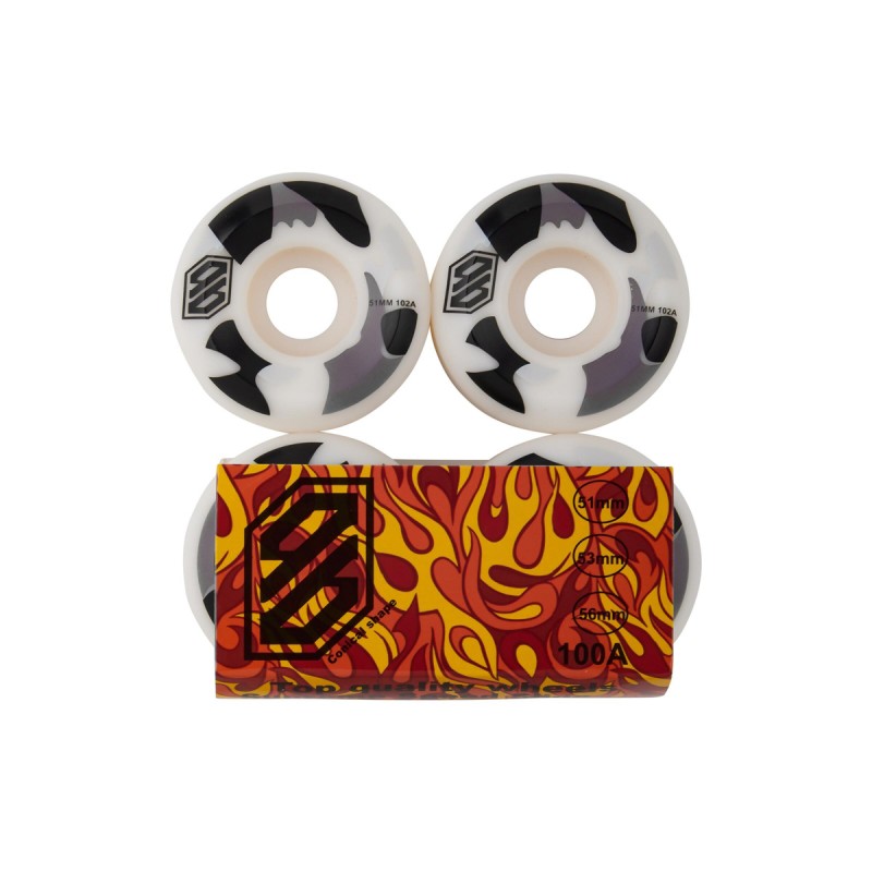 Roue de skate "camo" 51mm 102A - GBR-SKTRTGB4CAMOEU - Ghettoblaster - Skateboards - Le Nuage de Charlotte