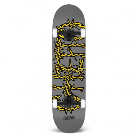 Ghettoblaster Skate Barbed Wire Grey 7.87" - GBR-SKTVGB10222 - Ghettoblaster - Skateboards - Le Nuage de Charlotte