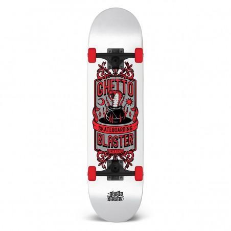 Ghettoblaster Skate Kobra Red 7.8" - GBR-SKTVGB109 - Ghettoblaster - Skateboards - Le Nuage de Charlotte