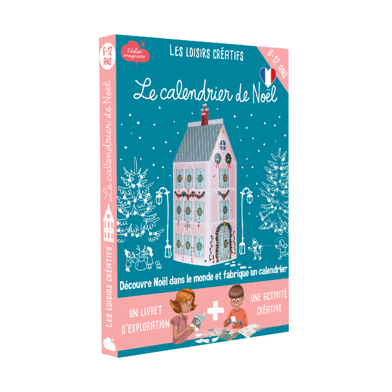 KIT : The Christmas calendar - LAI-CALENDRIER21 - L'atelier Imaginaire - Boîtes créative - Le Nuage de Charlotte