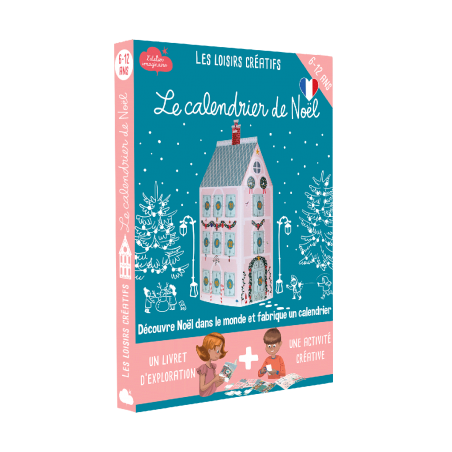 KIT : The Christmas calendar - LAI-CALENDRIER21 - L'atelier Imaginaire - Creative boxes - Le Nuage de Charlotte