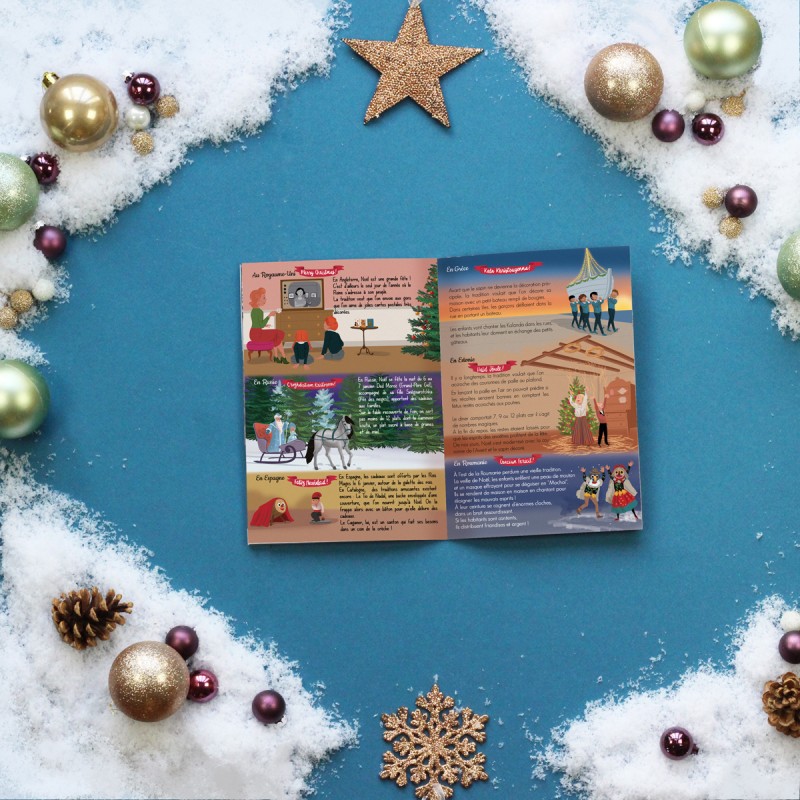 KIT : The Christmas calendar - LAI-CALENDRIER21 - L'atelier Imaginaire - Creative boxes - Le Nuage de Charlotte