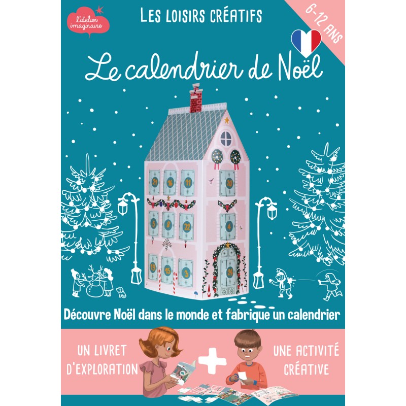 KIT : The Christmas calendar - LAI-CALENDRIER21 - L'atelier Imaginaire - Boîtes créative - Le Nuage de Charlotte