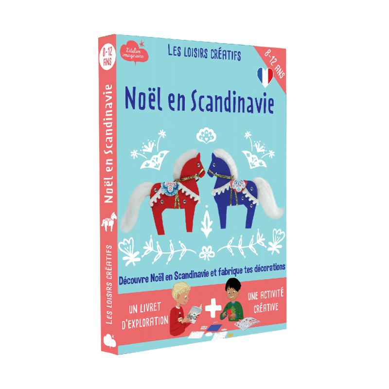 KIT : Noël en Scandinavie - LAI-SCANDINAVIE21 - L'atelier Imaginaire - Boîtes créative - Le Nuage de Charlotte