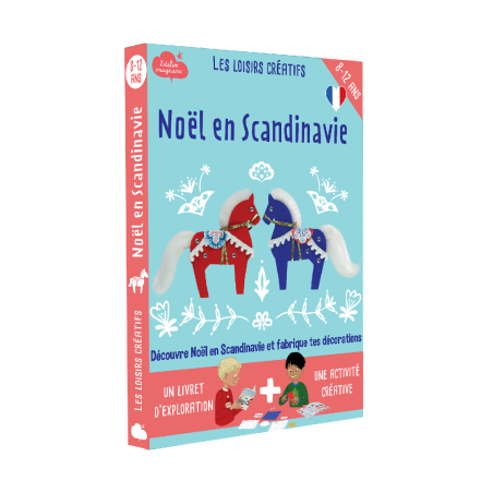 KIT : Noël en Scandinavie - LAI-SCANDINAVIE21 - L'atelier Imaginaire - Boîtes créative - Le Nuage de Charlotte