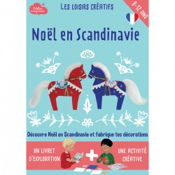 KIT : Noël en Scandinavie - LAI-SCANDINAVIE21 - L'atelier Imaginaire - Boîtes créative - Le Nuage de Charlotte