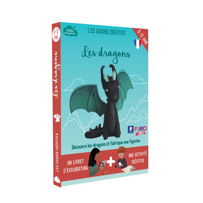 KIT : Les dragons - LAI-DRAGONS22 - L'atelier Imaginaire - Boîtes créative - Le Nuage de Charlotte