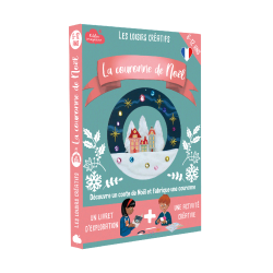 KIT: Christmas Crown - LAI-COURONNE21 - L'atelier Imaginaire - Creative boxes - Le Nuage de Charlotte