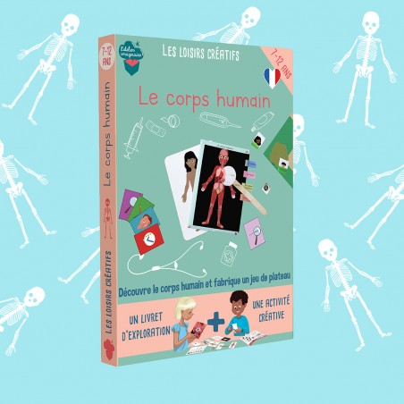 KIT: The Human Body - LAI-CORPS HUMAIN - L'atelier Imaginaire - Creative boxes - Le Nuage de Charlotte