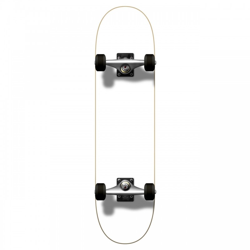 Yocaher Blank 7.75" Skateboard - Peint blanc - YOC-BC77008 - Yocaher Skateboards - Skateboards - Le Nuage de Charlotte