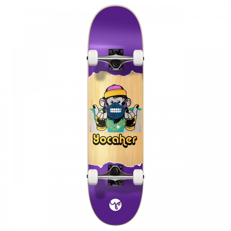 Yocaher 7.75" Skateboard - Chimp Series - Speak No Evil - YOC-GC77110 - Yocaher Skateboards - Skateboards - Le Nuage de Charl...