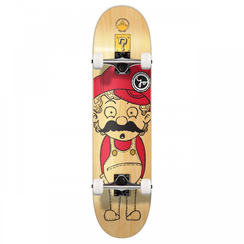 Yocaher 7.75" Skateboard - Retro Series - Stache - YOC-GC77097 - Yocaher Skateboards - Skateboards - Le Nuage de Charlotte