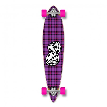 Yocaher 9" Longboard - Pintail Dice - YOC-GCPT021 - Yocaher Skateboards - Skateboards - Le Nuage de Charlotte