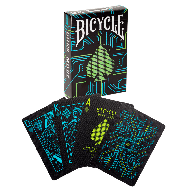 Bicycle Creatives - Jeux de cartes Dark Mode - USPC-PIX996 - United States Playing Card Company - Jeux de cartes - Le Nuage d...