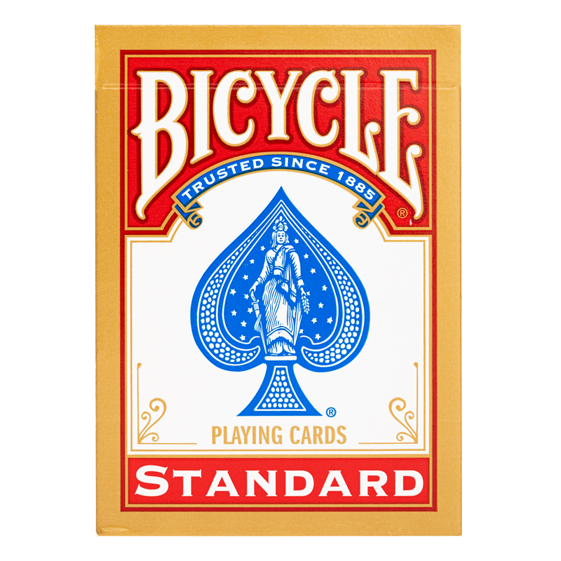 Bicycle Playing Cards Gold Standard Brick - red - USPC-PIX948 - United States Playing Card Company - Playing Cards - Le Nuage...