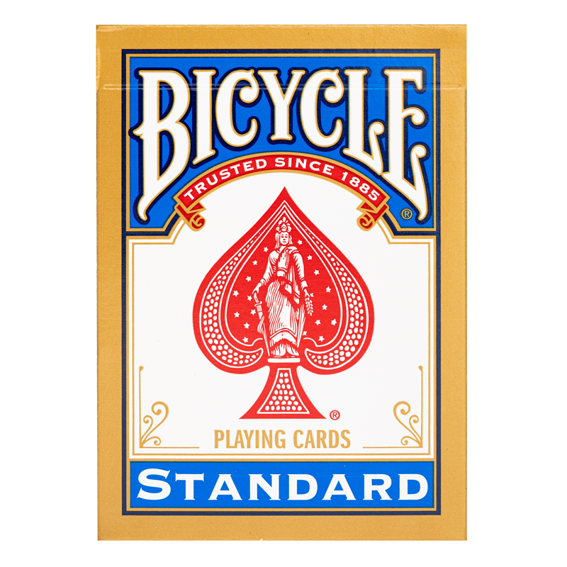 Bicycle Jeux de cartes Gold Standard Brick - bleu - USPC-PIX947 - United States Playing Card Company - Jeux de cartes - Le Nu...