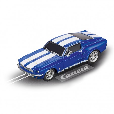 Carrera GO!!! 143 - Ford Mustang '67 - Racing Blue - CAR-20064146 - Carrera - Circuits de voitures - Le Nuage de Charlotte