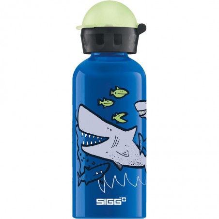 Sigg Kids Water Bottle Shark 0.4L - SIGG-862490 - Sigg - Gourds and cups - Le Nuage de Charlotte