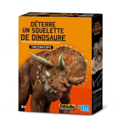 KidzLabs - Déterre ton dino Triceratops - 4M-5663228 - 4M - Coffrets éducatifs - Le Nuage de Charlotte