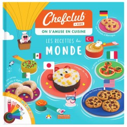 Chefclub - Les recettes du monde - CHCL-2BOOK393 - Chef Club - Livres de cuisine - Le Nuage de Charlotte