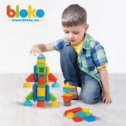 Bloko - My first suitcase + 60 bloko - BLO-503590 - bloko - Plastic elements - Le Nuage de Charlotte