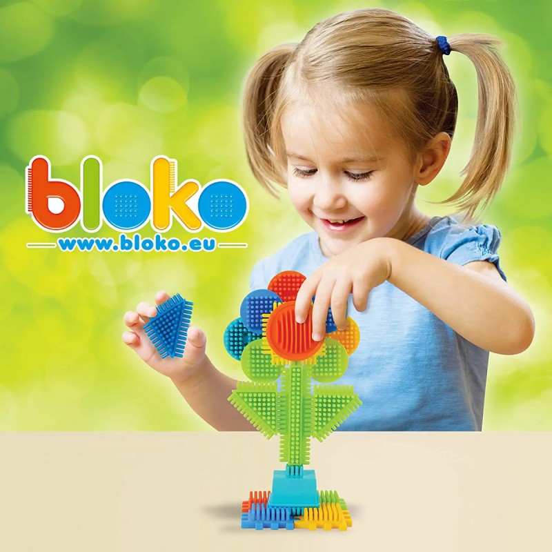 Bloko - Ma première valise + 60 bloko - BLO-503590 - bloko - Éléments plastique - Le Nuage de Charlotte