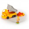 Bloko - Works truck - 80 Bloko + 1 BlokoFriends - BLO-503698 - bloko - Plastic elements - Le Nuage de Charlotte